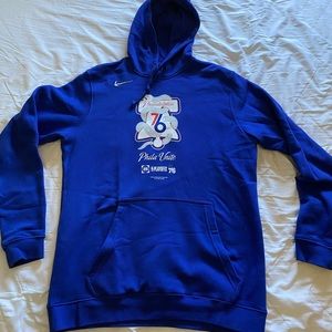 Philadelphia 76’ers Nike playoff hoodie